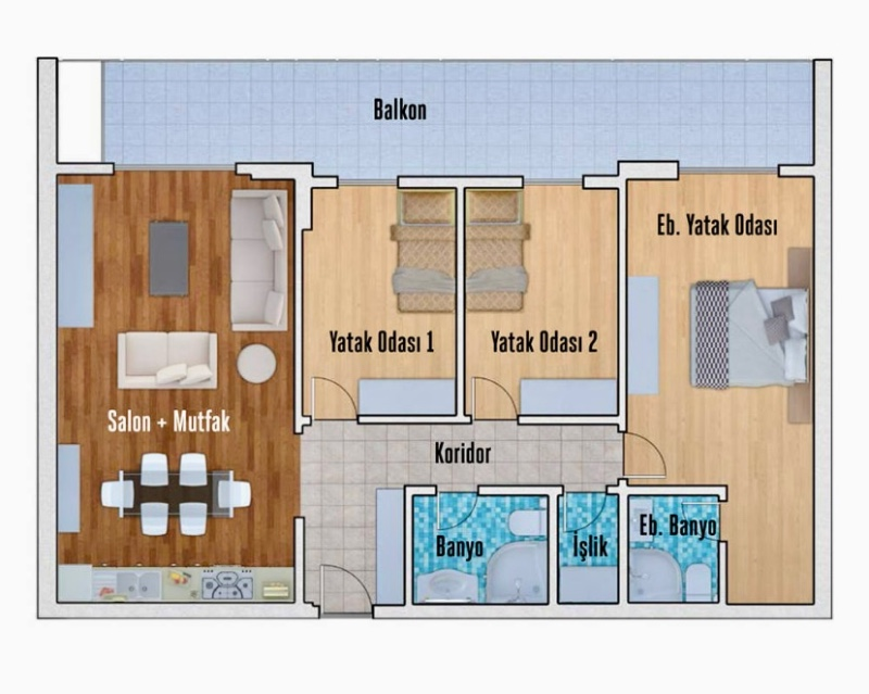 DijitalEmlak’tan Yunuseli Bakyapı prestijde 3+1 Kiralık Daire. 