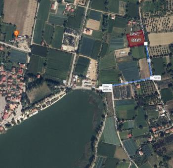 Ödemiş Gölcük mahallesinde ,göle 300metre mesafede 2.524m2 tarla