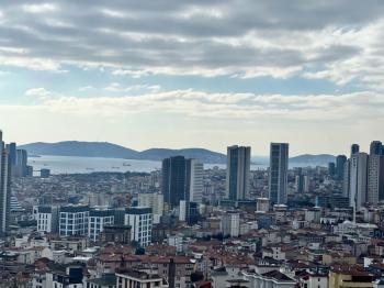 DENİZ ADALAR VE ŞEHİR MANZARASI FULL MARMARA'DA SATILIK 4,5+1DBX