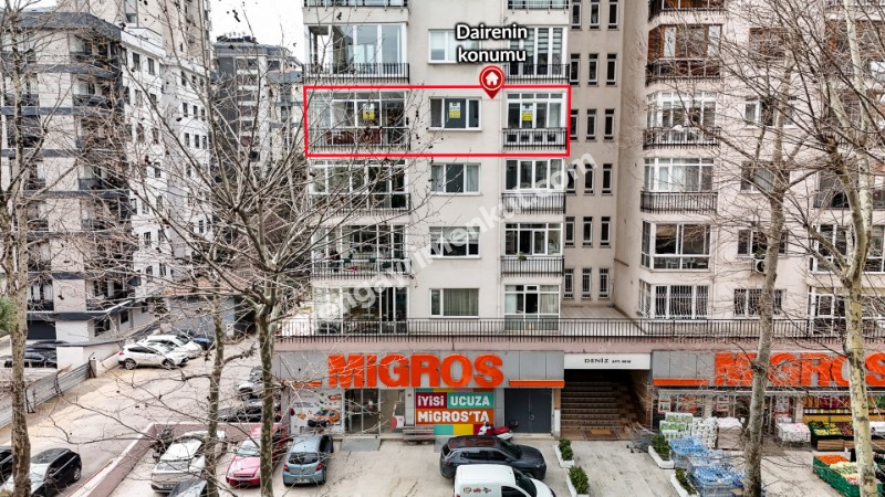 TEK YETKİLİ SUADİYE EMİN ALİ PAŞA’DA 160M² NET SATILIK 4+1 DAİRE