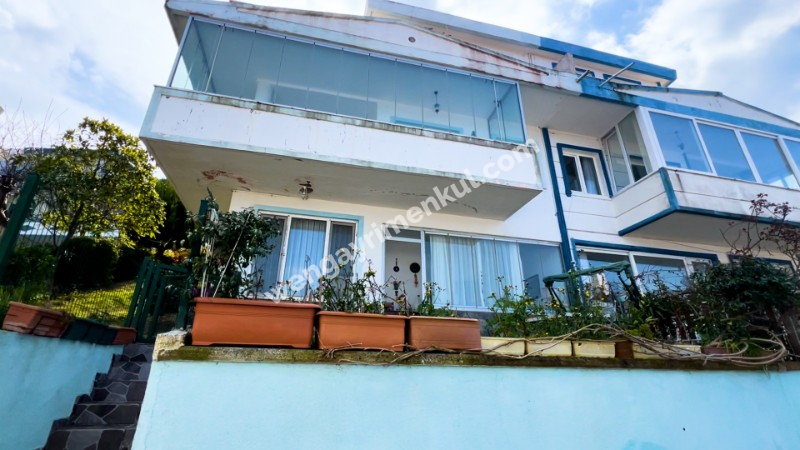 ŞİLE İMRENLİ MAVİKOY SİTESİ DENİZ MANZARALI BAHÇELİ 2+1 SATILIK DAİRE