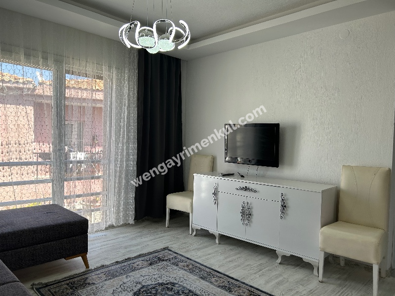 Çeşme Reisdere’de Sezonluk Kiralık 1+1 Lüks Eşyalı Daire