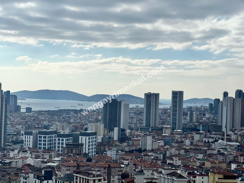 DENİZ ADALAR VE ŞEHİR MANZARASI FULL MARMARA'DA SATILIK 4,5+1DBX