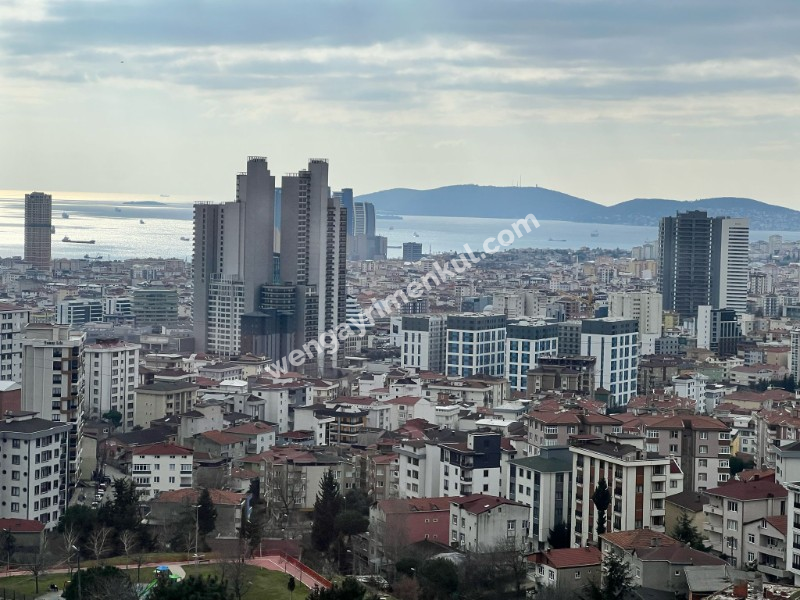 DENİZ ADALAR VE ŞEHİR MANZARASI FULL MARMARA'DA SATILIK 4,5+1DBX