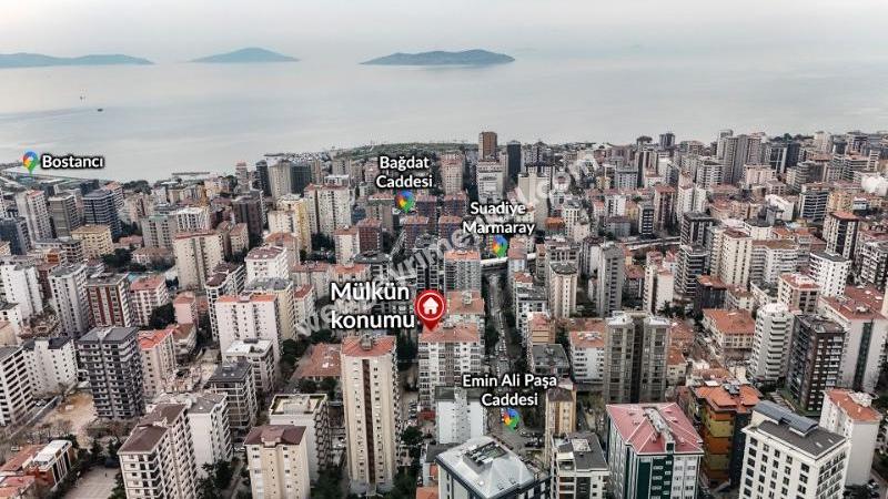 TEK YETKİLİ SUADİYE EMİN ALİ PAŞA’DA 160M² NET SATILIK 4+1 DAİRE
