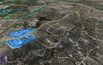 GÜVENAY - ÇORUM AYARIK BAĞLARI 600 M² SATILIK ARSA HİSSESİ