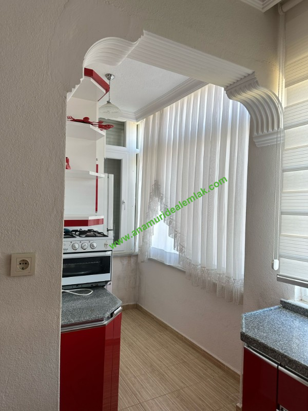 ANAMUR GÜZELYURT KİRALIK 2+1 EŞYALI DAİRE
