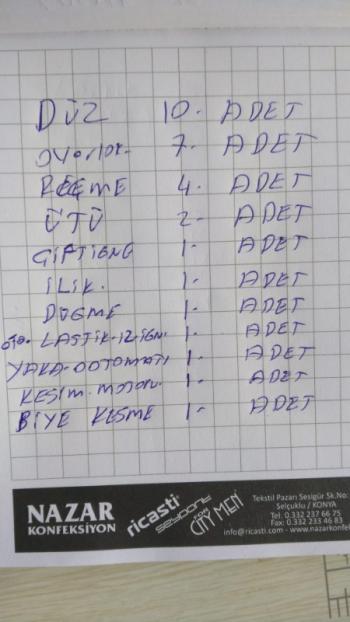 ÖNER!YORUZ....ERMENEK MERKEZDE SATILIK DİKİŞ ATÖLYESİ 