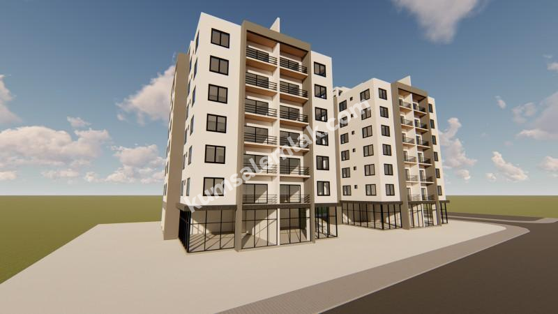  LEFKOŞA MİNARELİKÖYDE İNŞAAT KARŞILIĞI HAZIR PROJE