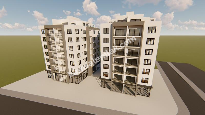  LEFKOŞA MİNARELİKÖYDE İNŞAAT KARŞILIĞI HAZIR PROJE