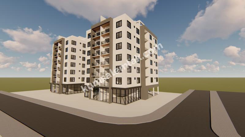  LEFKOŞA MİNARELİKÖYDE İNŞAAT KARŞILIĞI HAZIR PROJE