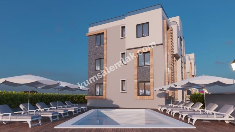 LAPTA ALSANCAKTA DAĞ DENİZ MANZARALI YENİ SIFIR SATILIK DAİRE