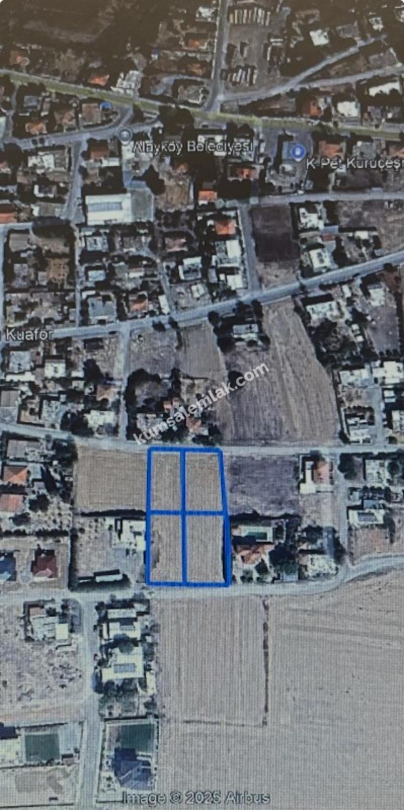 LEFKOŞA ALAYKÖY BÖLGESİNDE SATILIK ARSA