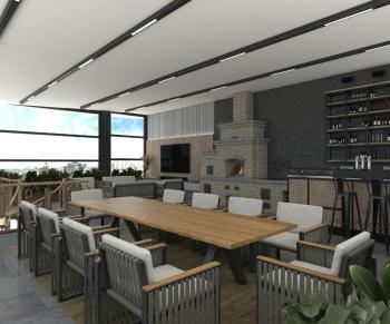 Girne Merkezde, Yeni Merit AVM Yanında Satılık 2+1 Satılık Penthouse