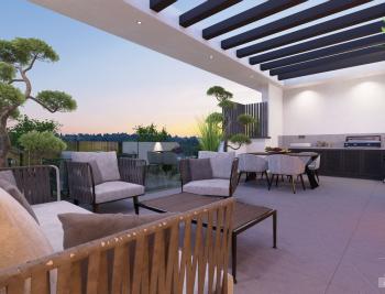 Kıbrıs Girne Merkez Satılık 154 M2 2+1 Penthouse Daire