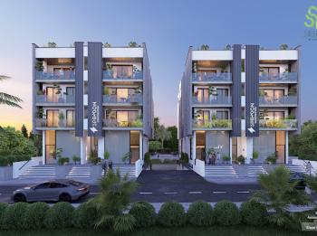 Girne Merkez’de Satılık Lüks Tasarımlı 2+1 Penthouse Daireler