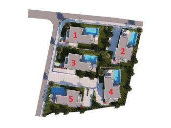 Bellapais Bölgesinde Yer alan yeni Lüx Full Deniz Manzaralı Villa Projesi