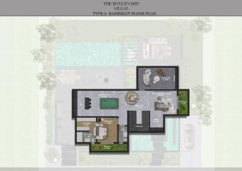 Kuzey Kıbrıs Girne Bellapais Bölgesinde Yer alan Satılık 5+1 Tripleks Villa 
