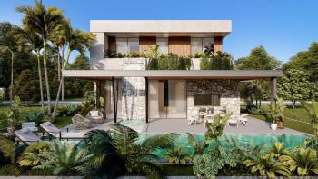 Kuzey Kıbrıs Girne Bellapais Bölgesinde Satılık Lüks 5+1 Tripleks Villa 