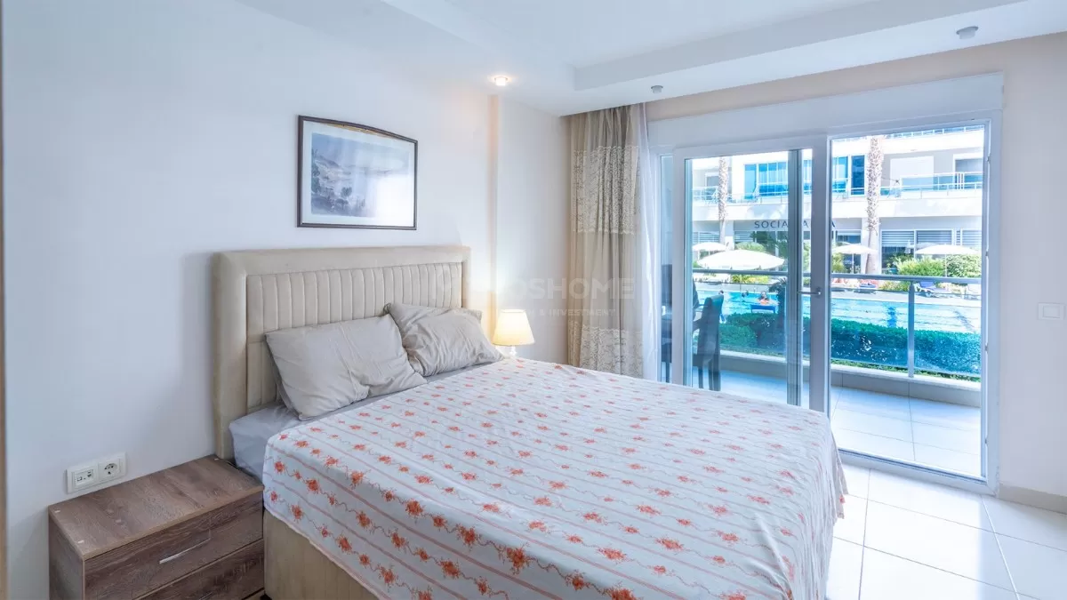 Vakker fullt møblert 1+1 i Kestel