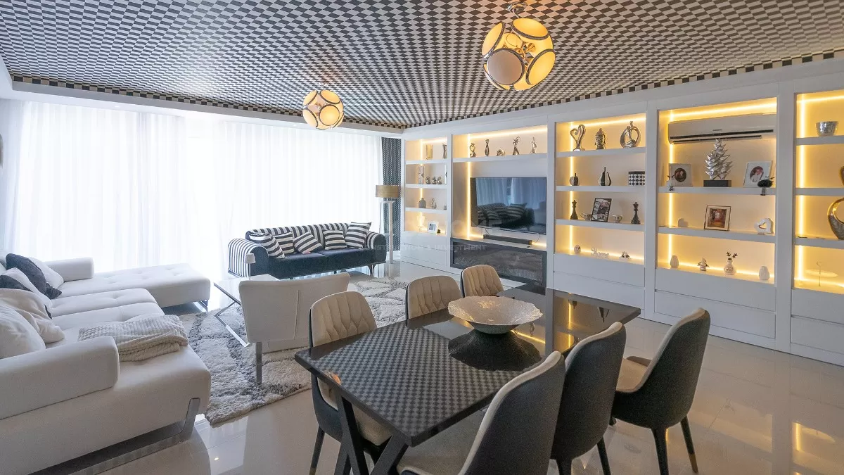 Luxury 3+1 Duplex Apartment in Kargıcak