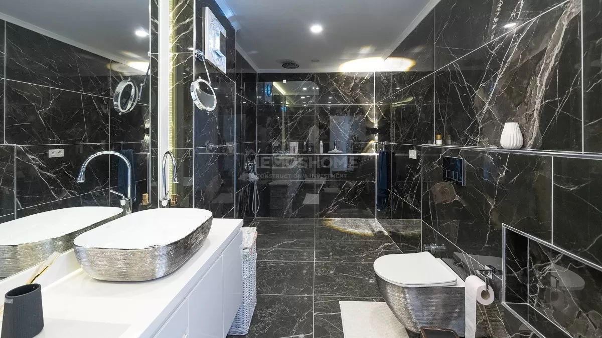 Luxury 3+1 Duplex Apartment in Kargıcak