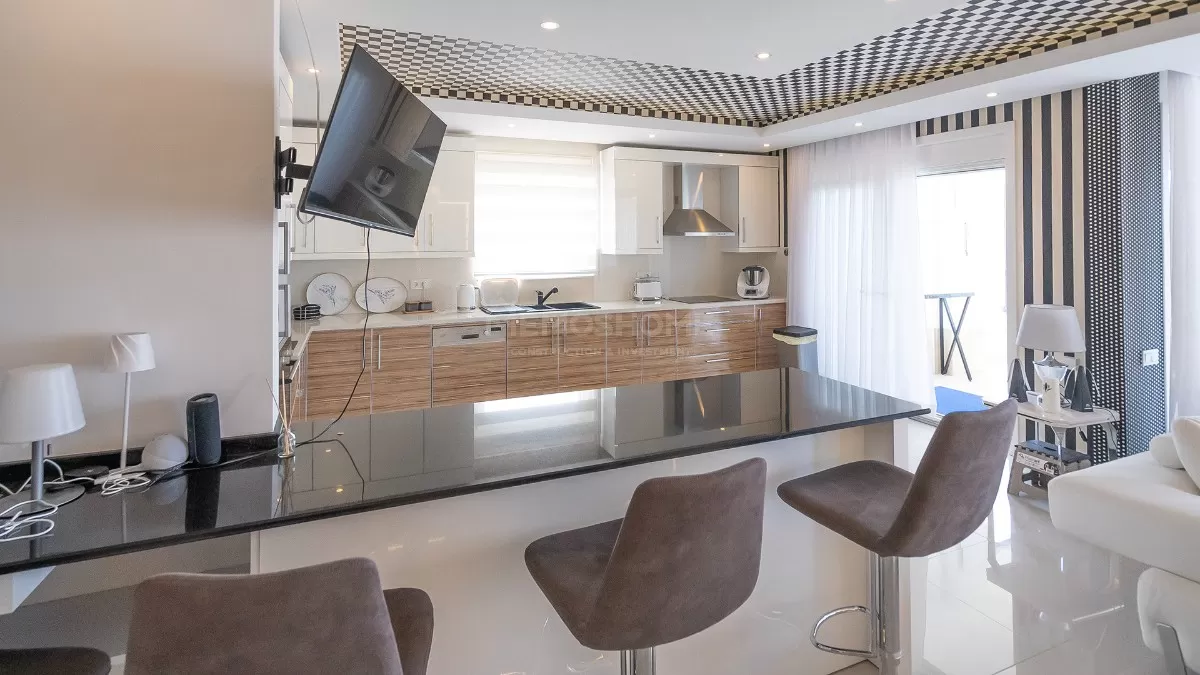 Luxury 3+1 Duplex Apartment in Kargıcak