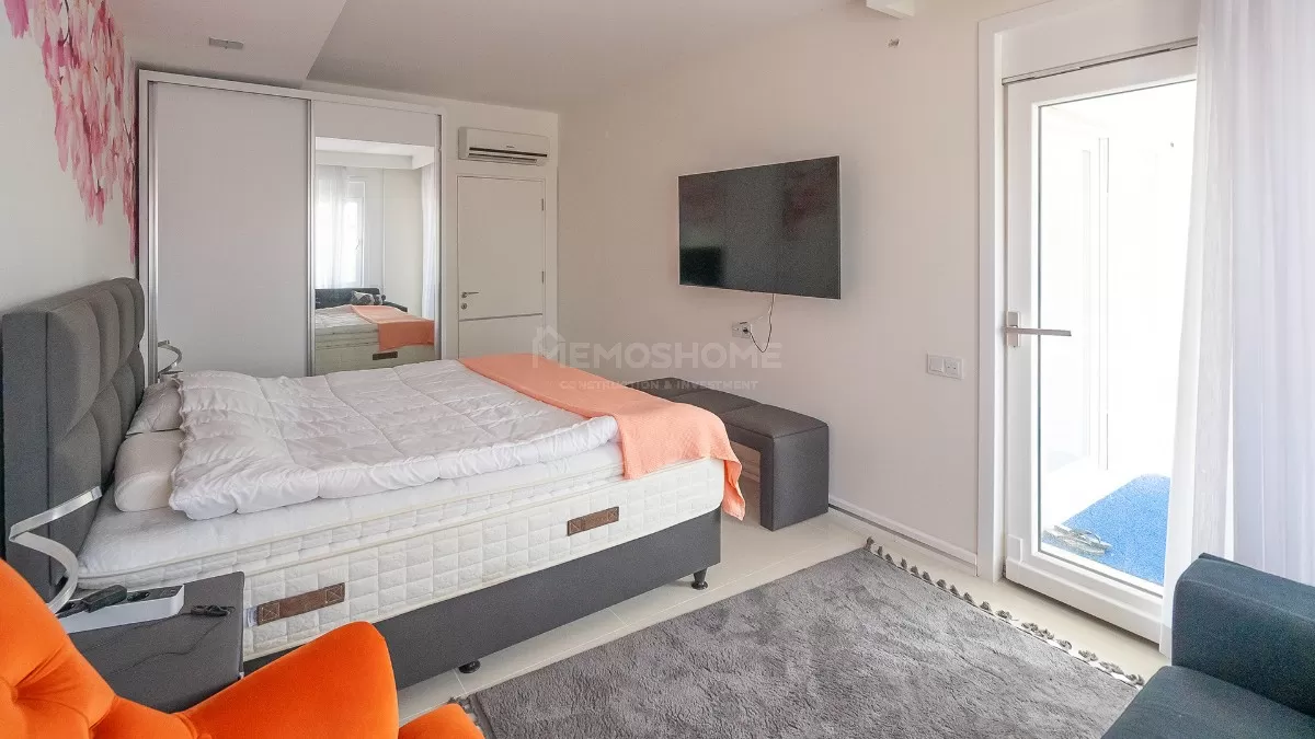 Luxury 3+1 Duplex Apartment in Kargıcak