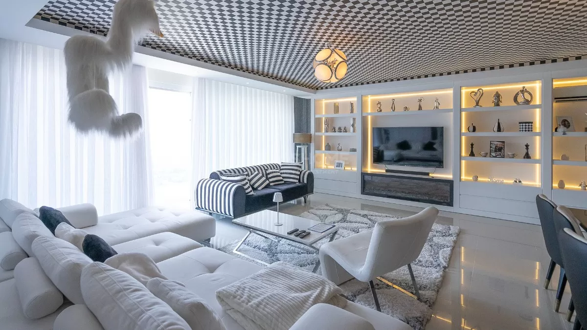 Luxury 3+1 Duplex Apartment in Kargıcak