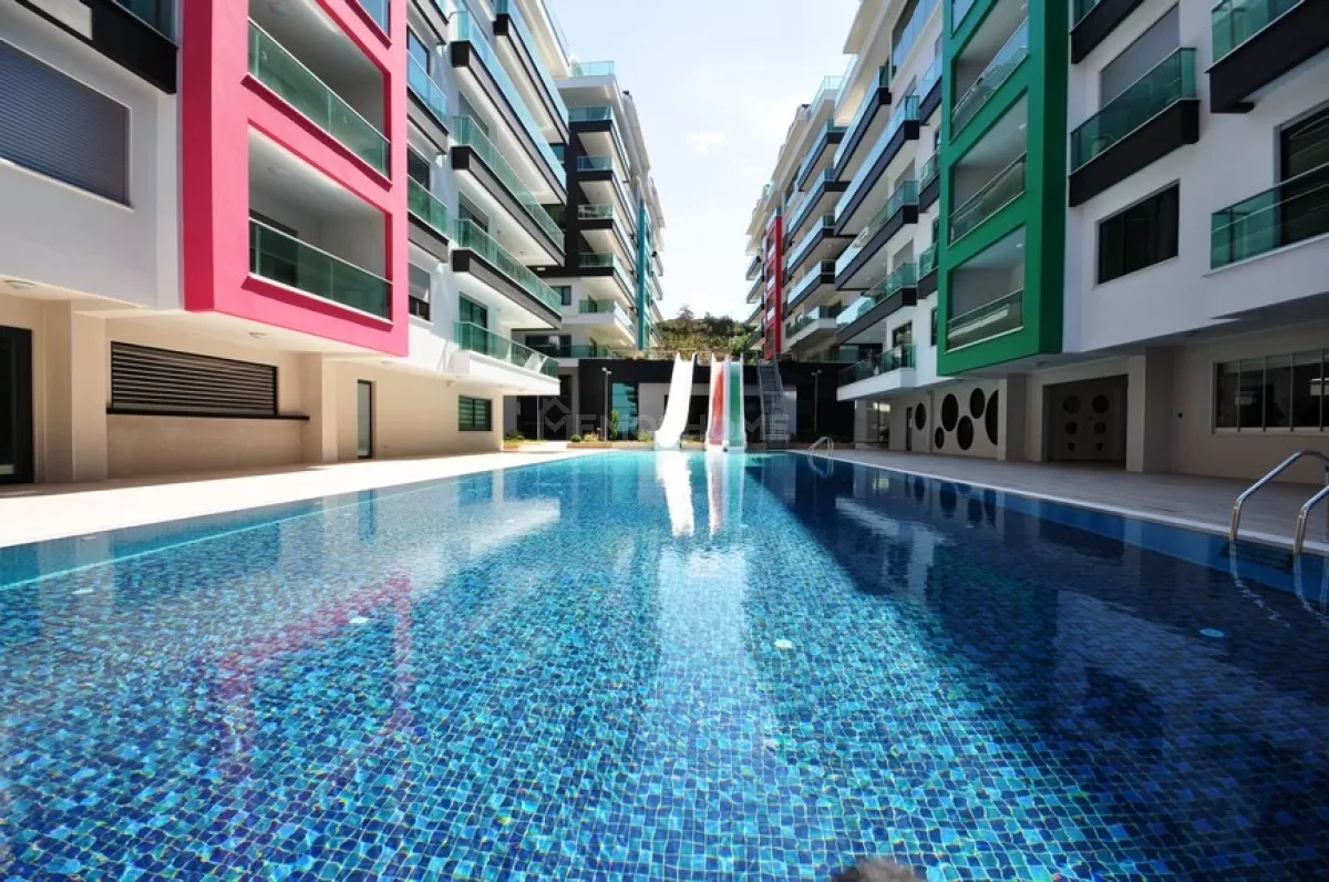 Koselig og romslig 1+1 i Mahmutlar