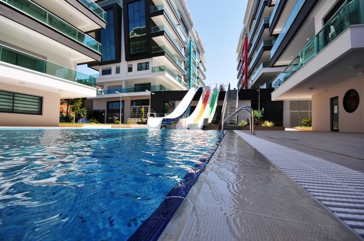 Koselig og romslig 1+1 i Mahmutlar