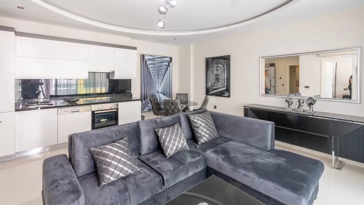 Koselig og romslig 1+1 i Mahmutlar