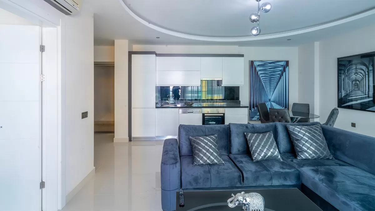 Koselig og romslig 1+1 i Mahmutlar