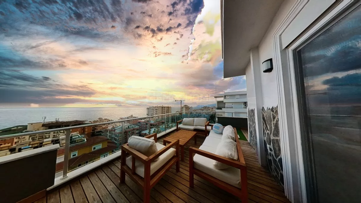 Luksuriøs 3+2 leilighet i Mahmutlar