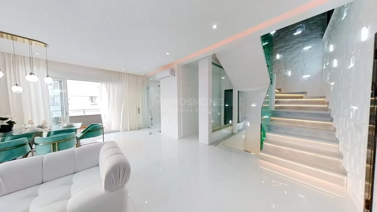 Luksuriøs 3+2 leilighet i Mahmutlar