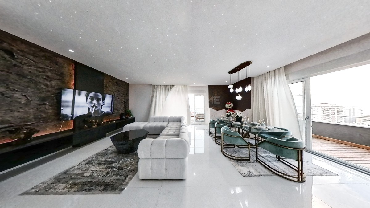 Mahmutlar'da Lüks 3+2 Daire