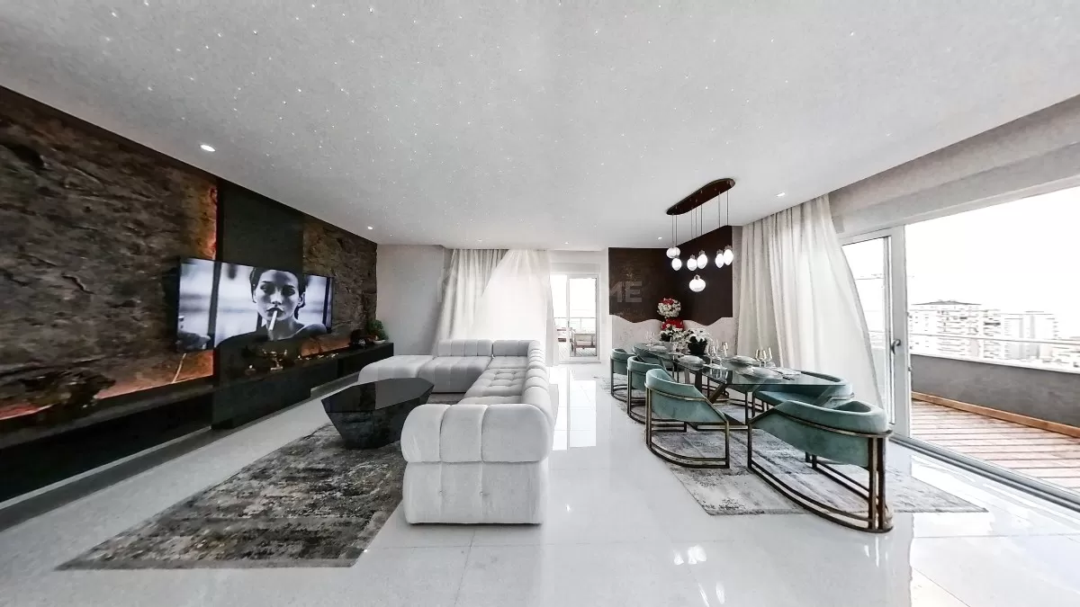 Luksuriøs 3+2 leilighet i Mahmutlar