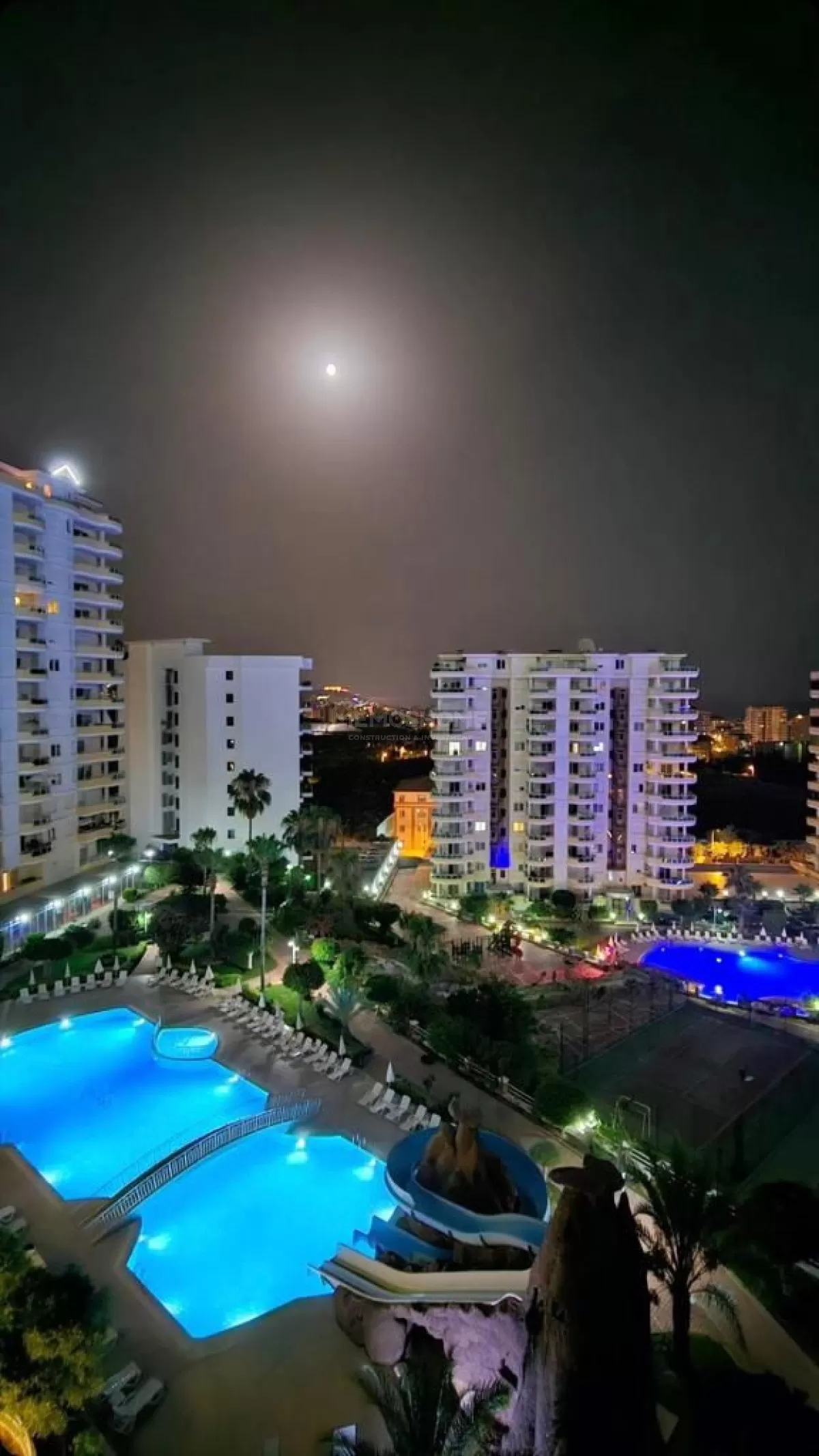 Romslig 3+1 leilighet i Mahmutlar