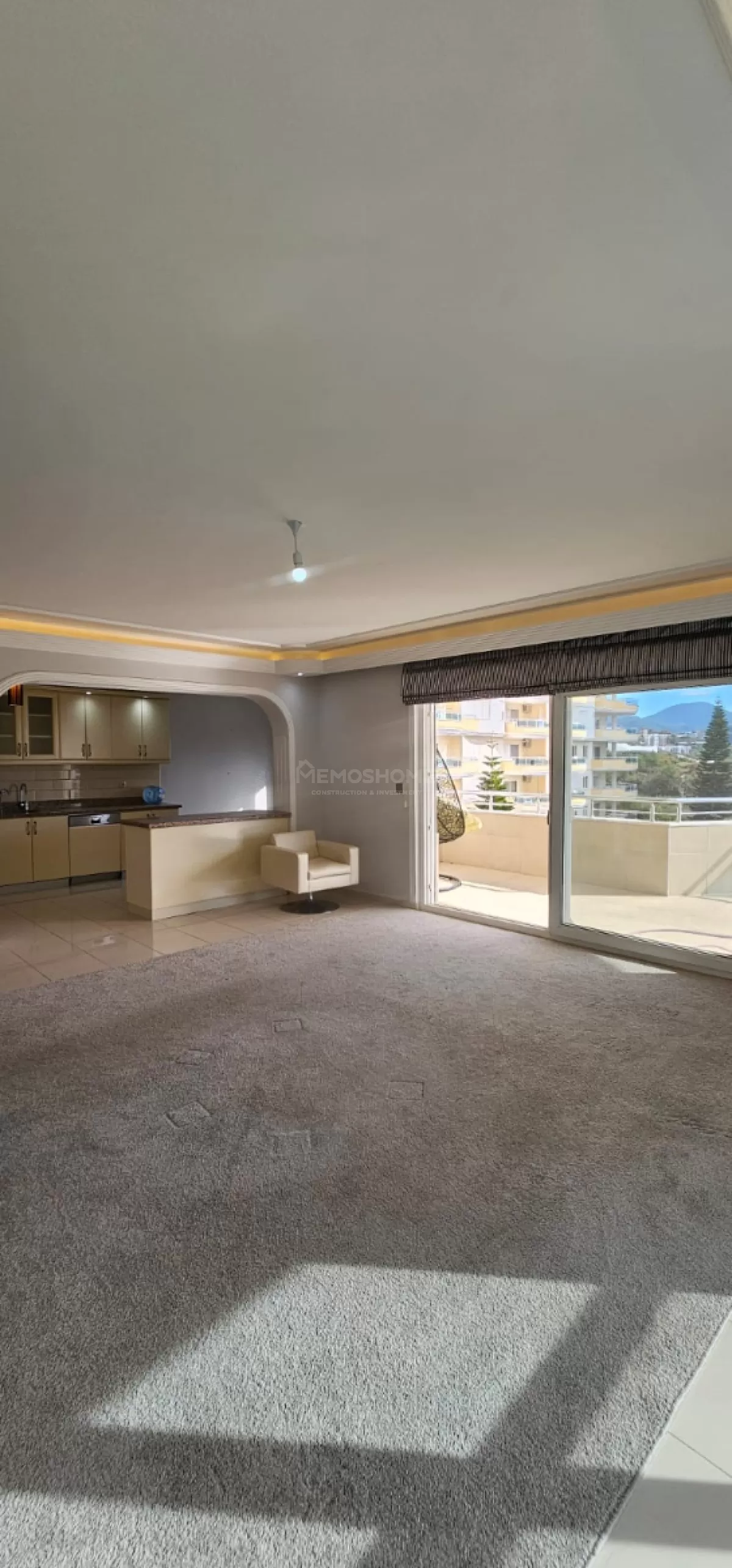 Romslig 3+1 leilighet i Mahmutlar