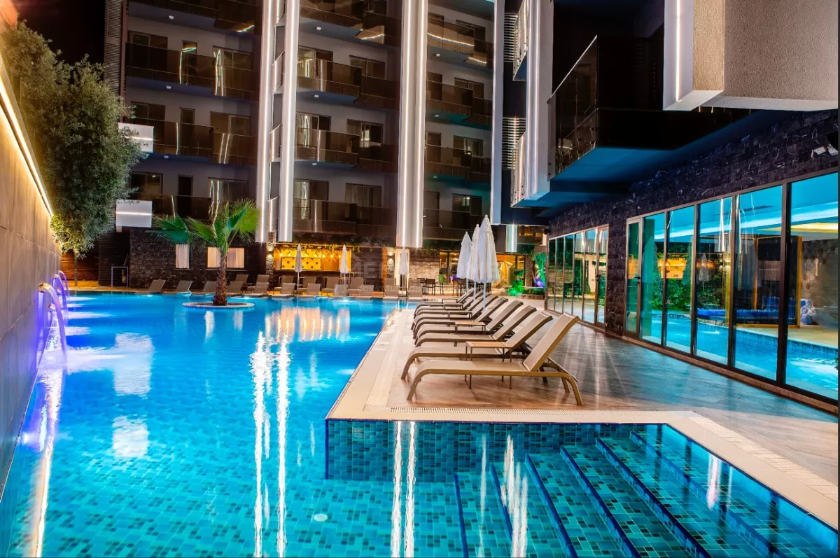 Koselig 1+1 leilighet i Cleopatra