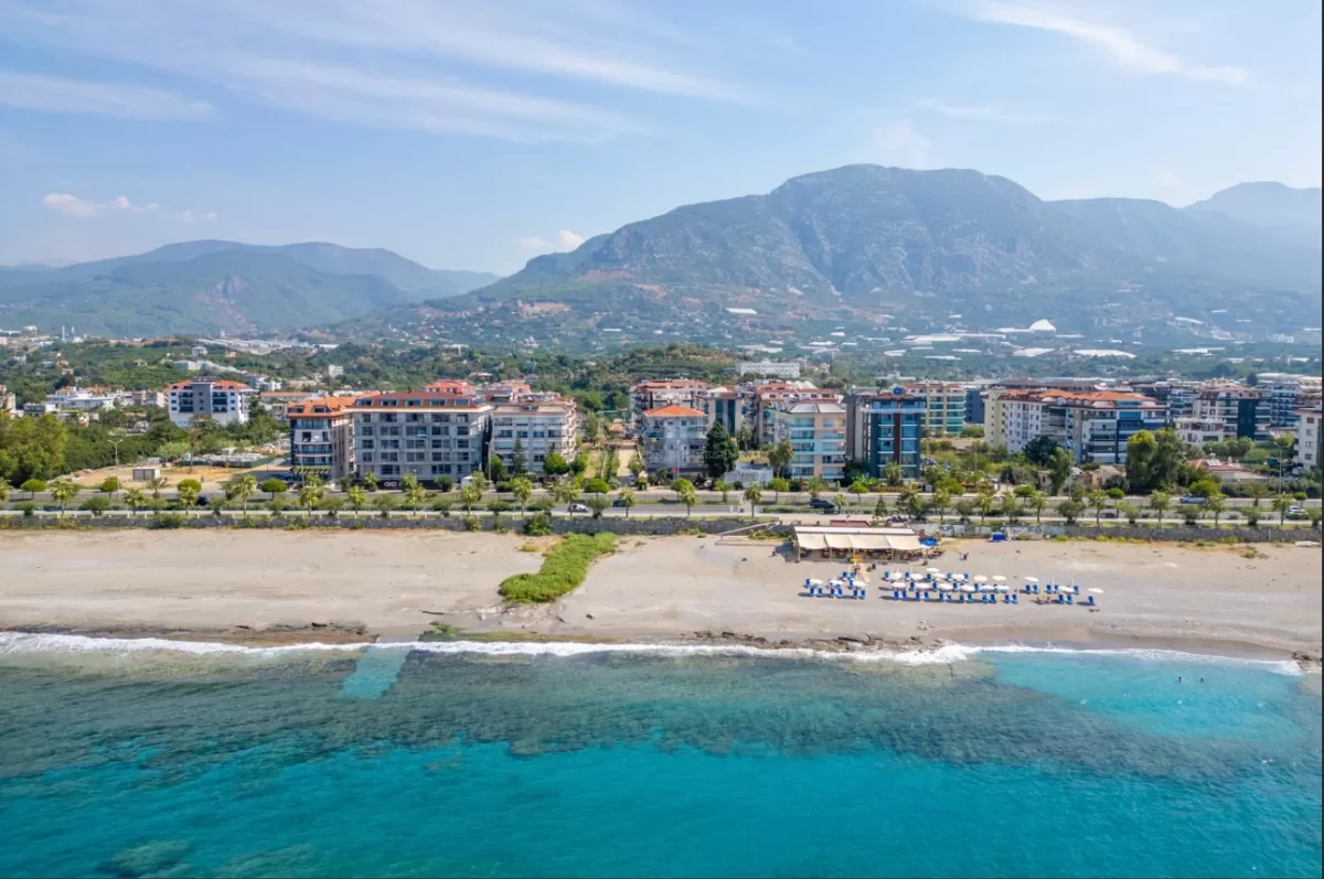 Seafront 1+1 leilighet i Kestel