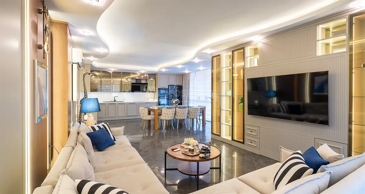 Luxuriöse 3+1 Wohnung in Oba