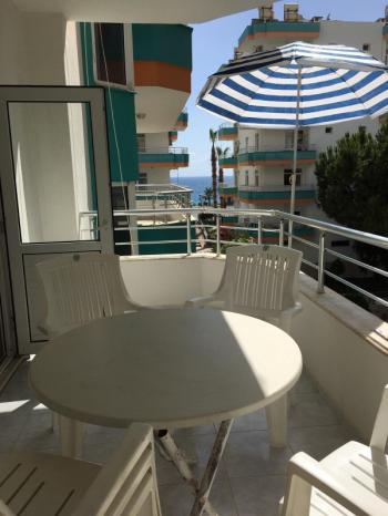 Denize Sıfır Eşyalı 2+1 Kiralık Daire Mahmutlar Alanya 