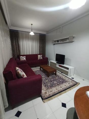 Salı Pazarı İçin'de 2+1 Full Eşyalı Kiralık Daire Mahmutlar Alanya
