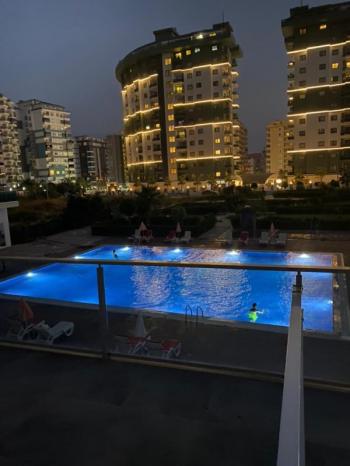 ROSE TOWER SİTESİ 1+1 FULL EŞYALI KİRALIK DAİRE ALANYA MAHMUTLAR