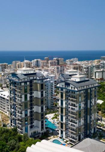 ALBİMO LOFT 1+1 FULL EŞYALI DAİRE ALANYA MAHMUTLAR 