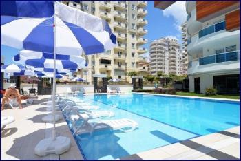 YEKTA ATILIM 1+1 EŞYALI KİRALIK DAİRE ALANYA MAHMUTLAR 