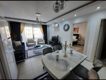 LUXURİ REZİDANS DOLCE VİTA SİTESİ 1+1 EŞYALI KİRALIK DAİRE ALANYA MAHMUTLAR 