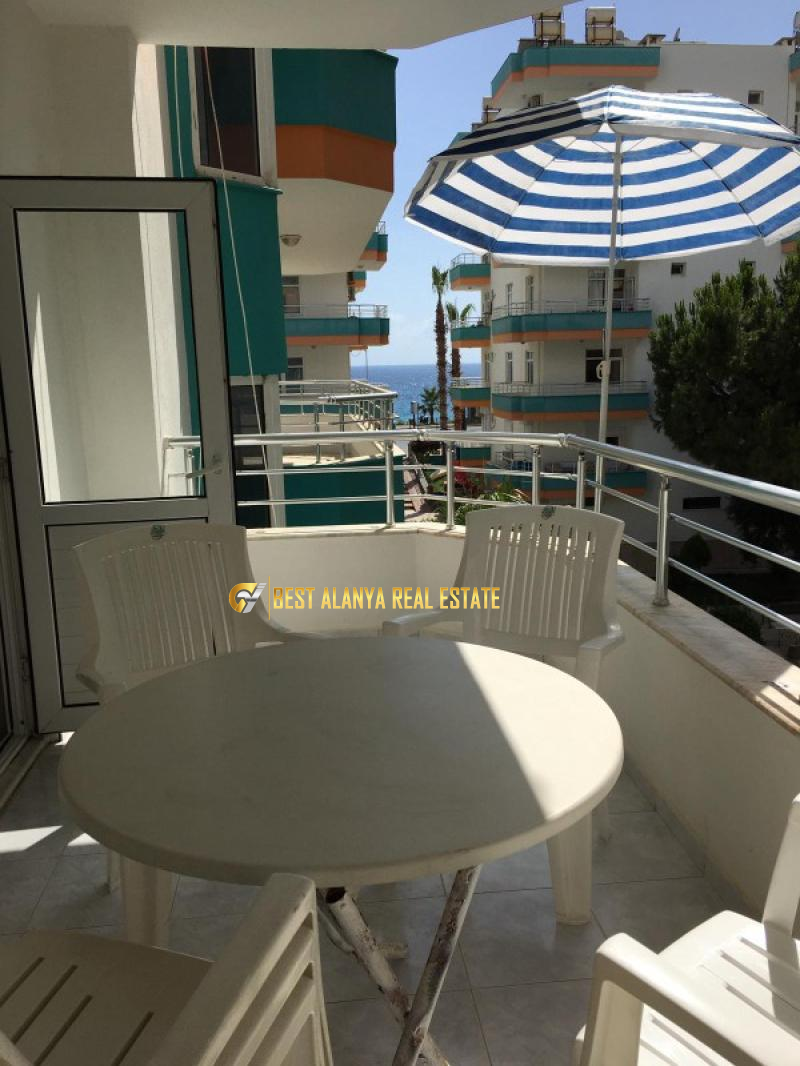 Denize Sıfır Eşyalı 2+1 Kiralık Daire Mahmutlar Alanya 