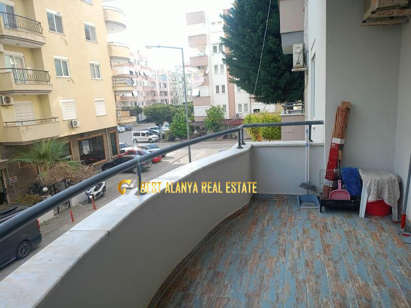Salı Pazarı İçin'de 2+1 Full Eşyalı Kiralık Daire Mahmutlar Alanya